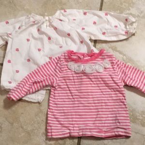Made with love by PLACE long sleeve 3-6 mos.